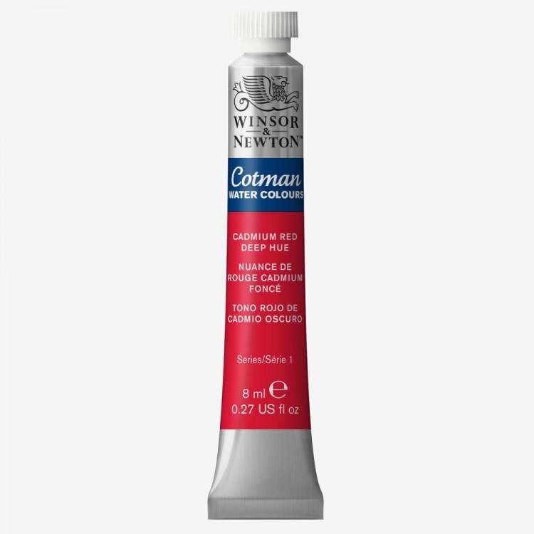 Akvarellfärg Cotman 8ml Cadmium red deep hue 098 