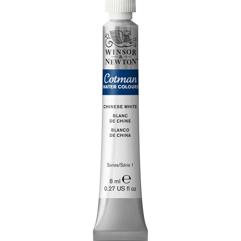 Akvarellfärg Cotman 8ml Chinese White 150 