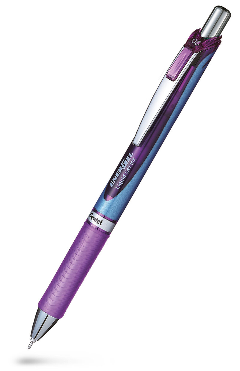 Gelpenna PENTEL EnerGel needle 0,5 viol