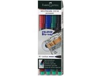 Märkpenna VF FABER CASTELL medium 4/FP
