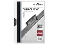 Klämmapp Duraclip 2209 A4 6mm vit