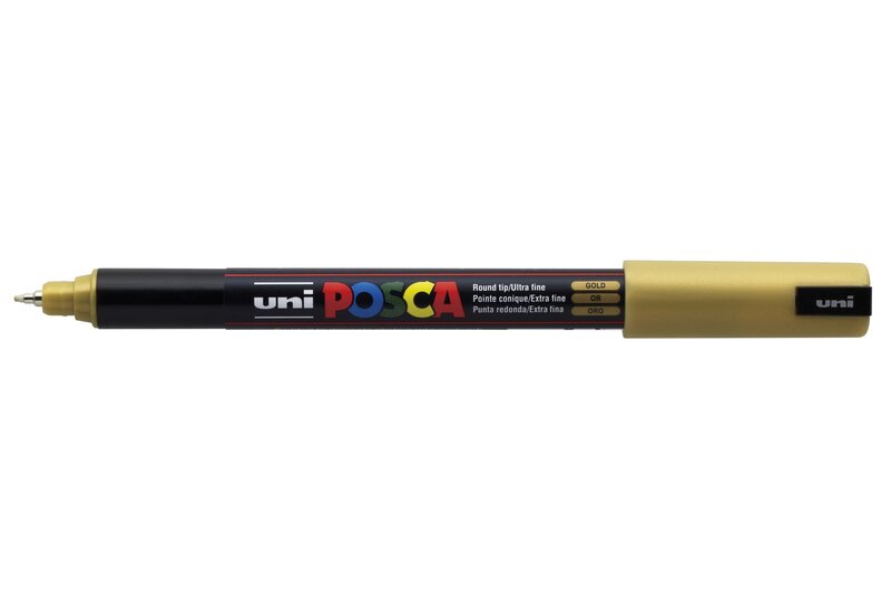 UNI POSCA MARKER PC-1MR/MD 810 gold