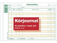 Blankett körjournal A5L 2x50 blad