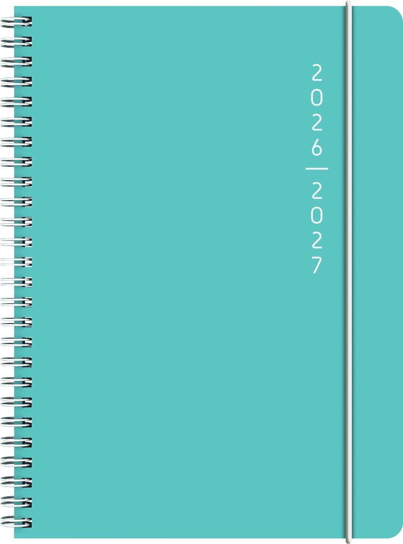 Elevkalender A5 Plain Blue Marble Almanacksförlaget