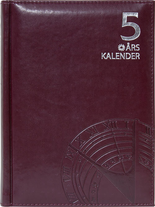 Kalender 2024 5-årsdagbok Bordeaux