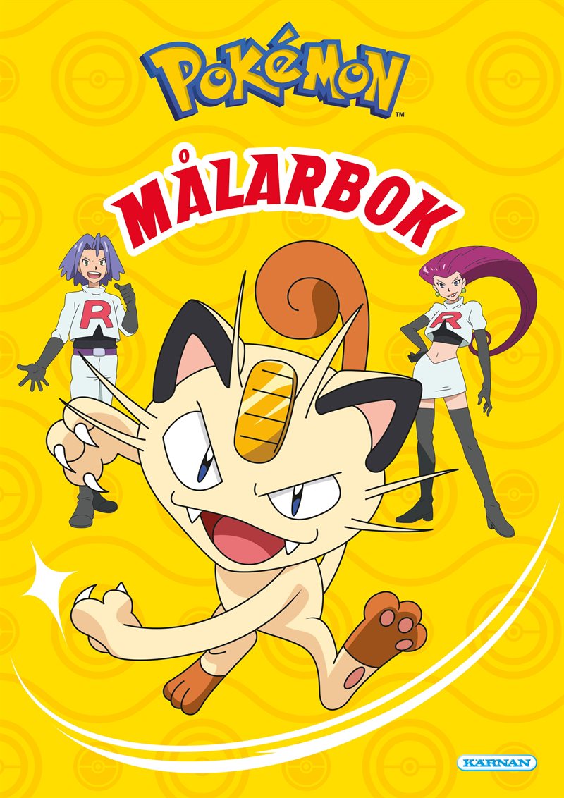 Målarbok Pokemon