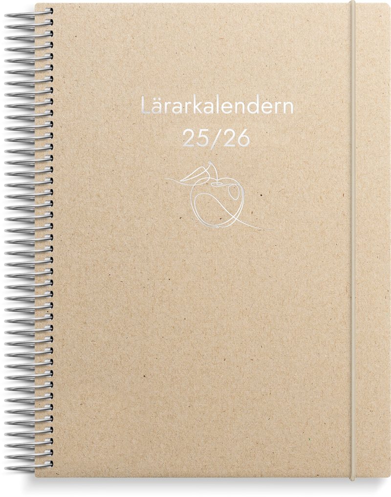 Kalender 25/26 Lärarkalendern horisontell