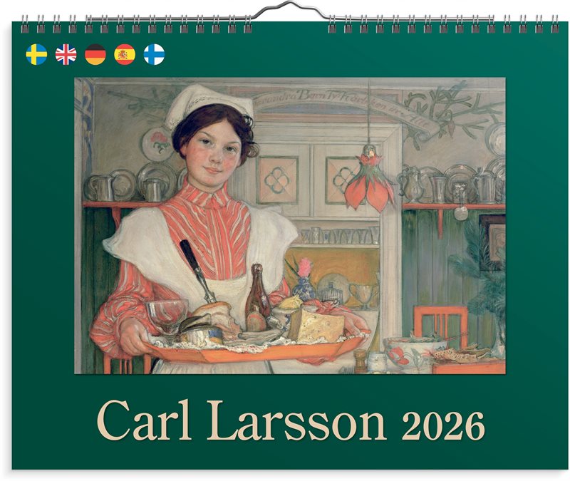 Väggkalender 2026 Carl Larsson