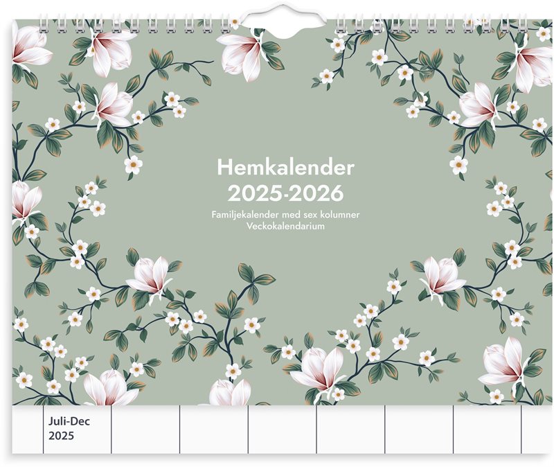 Väggkalender 25/26 Hemkalendern