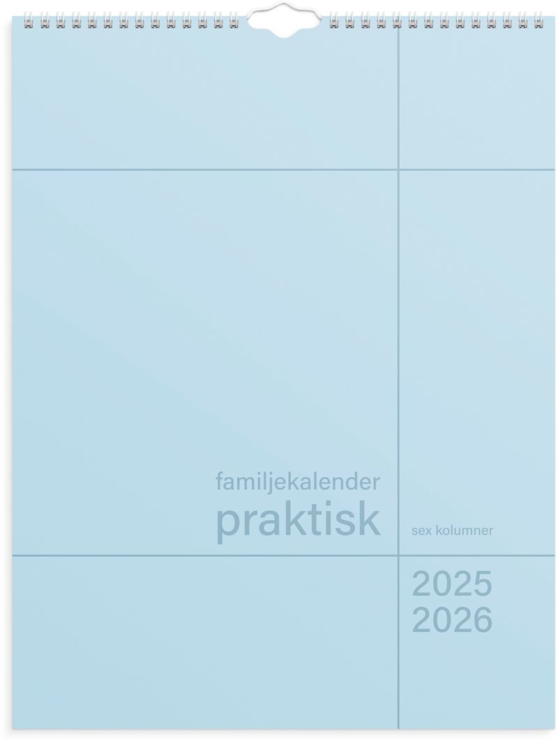 Familjekalender 25/26 Praktisk