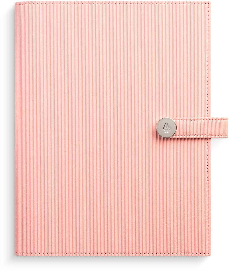 Kalender 2025 Dagbok rosa konstläder Amelia