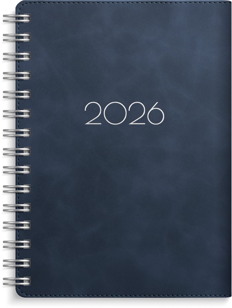 Kalender 2026 Leader Twist blå