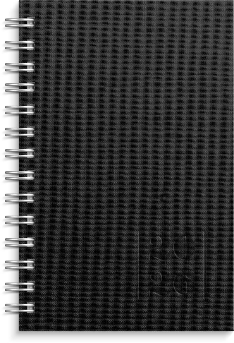 Kalender 2026 Leader Textile svart