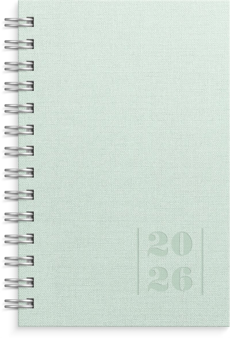 Kalender 2026 Leader Textile grön
