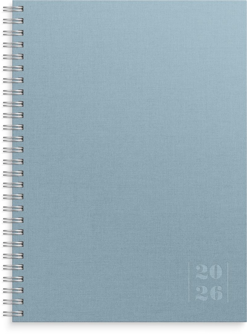 Kalender 2026 Senator A5 Textile blå