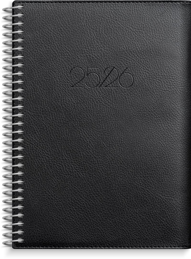 Kalender 25/26 Senator A6 Twist svart