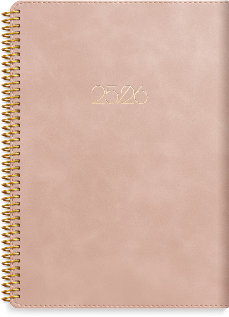 Kalender 25/26 Senator A5 Twist rosa