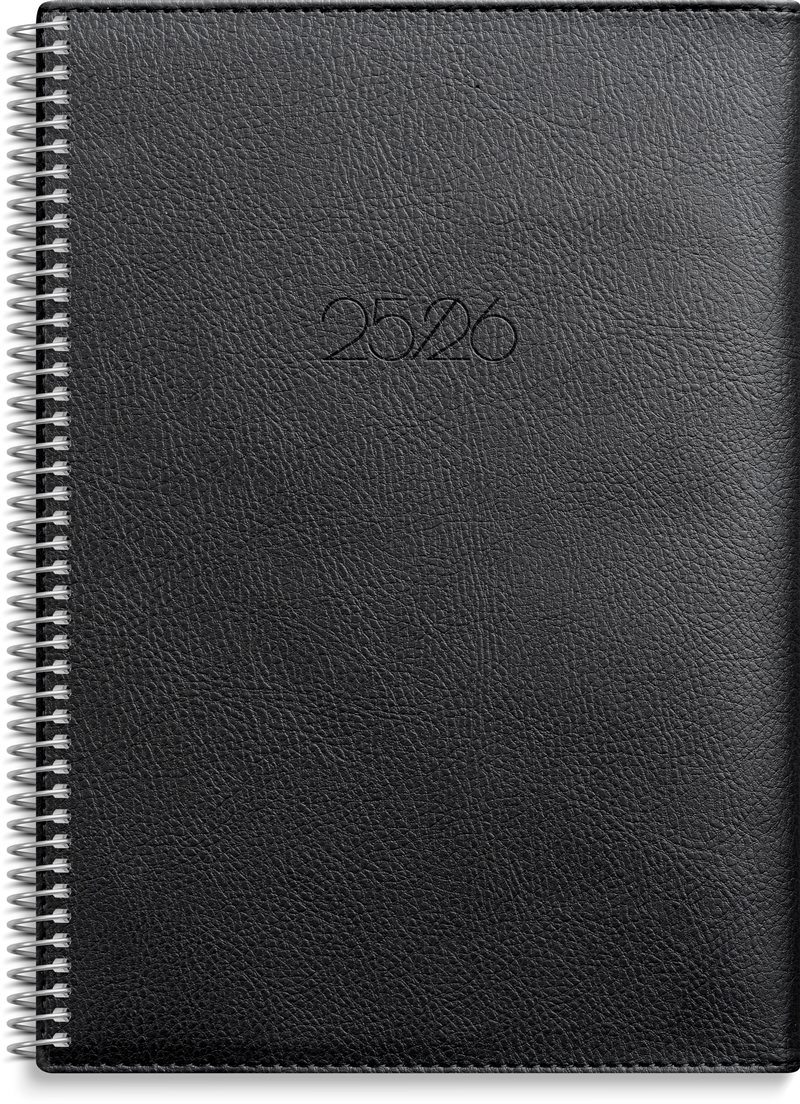 Kalender 25/26 Senator A5 Twist svart
