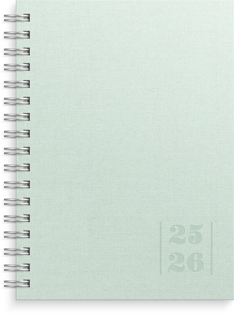 Kalender 25/26 Senator A6 Textile grön