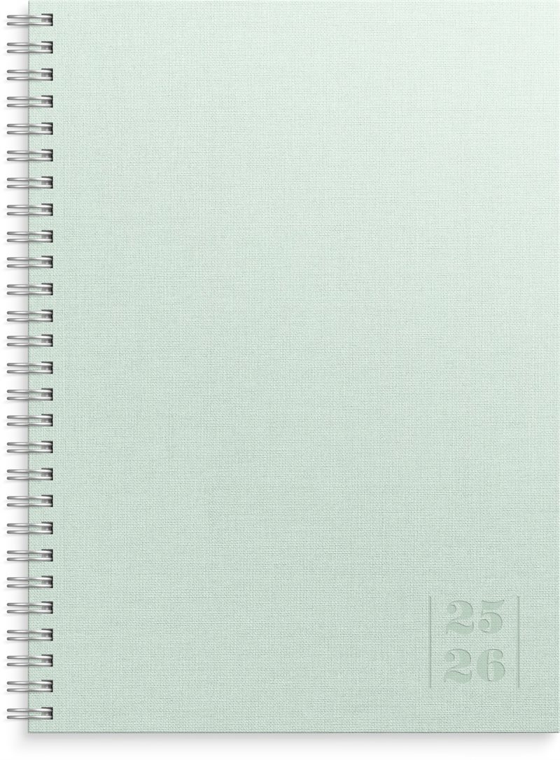 Kalender 25/26 Senator A5 Textile grön
