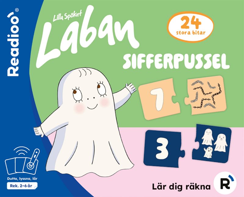 Lilla Spöket Laban. Sifferpussel
