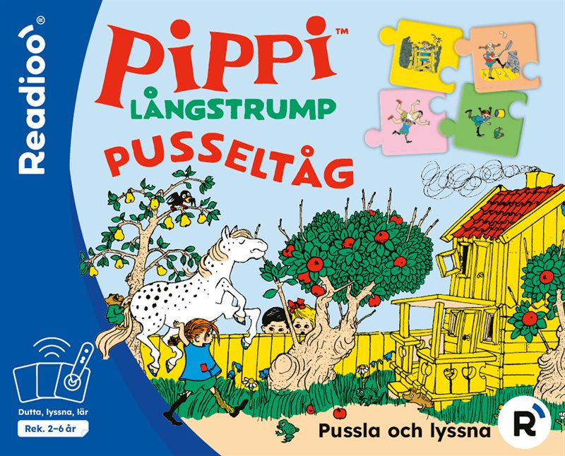 Pippi Långstrump. Pusseltåg