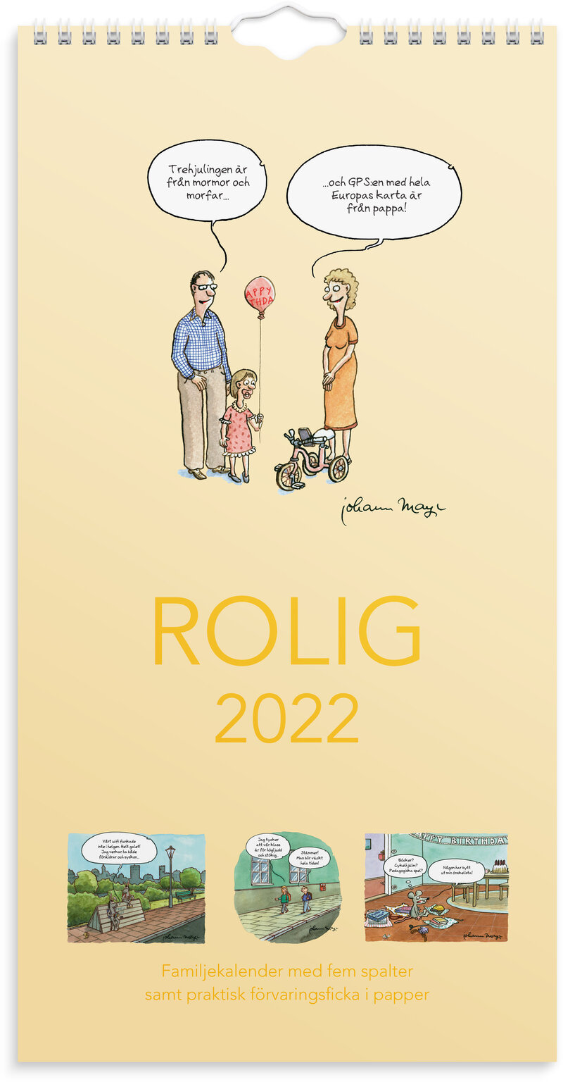 Familjekalender Rolig, FSC Mix