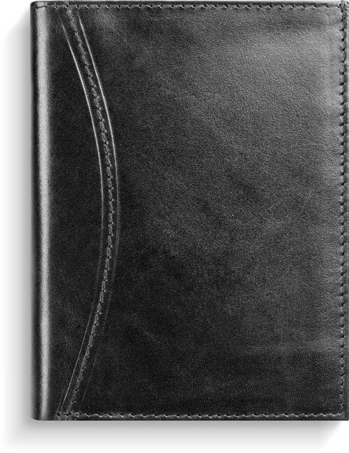 Kalender 2023 Prestige de Luxe svart skinn