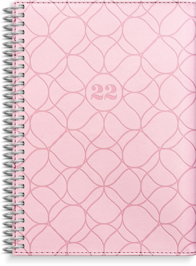 Liten Veckokalender, Twist, rosa