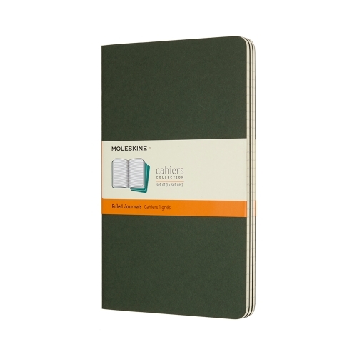 Cahier Journal R, L, Green