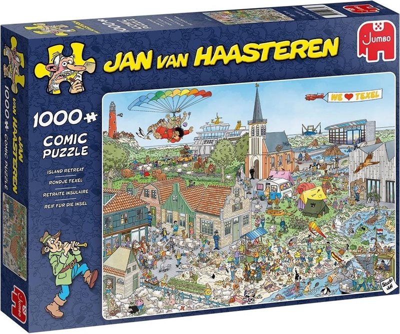 Island Retreat, van Haasteren 1000 bitars pussel