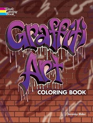 Graffiti art coloring book