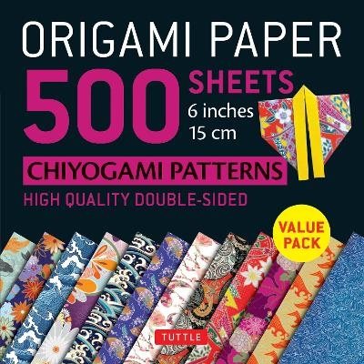 Origami Paper 500 sheets Chiyogami Designs 6 inch 15cm: Instructions for 8
