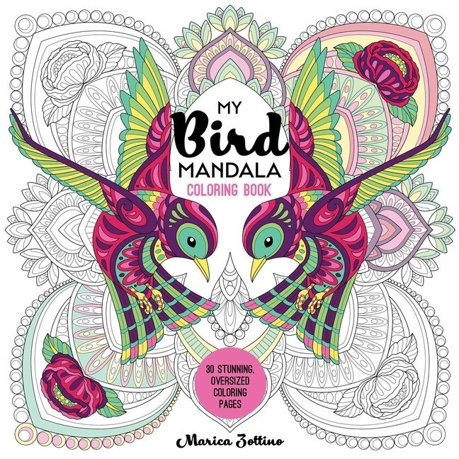 My Bird Mandala Coloring Book