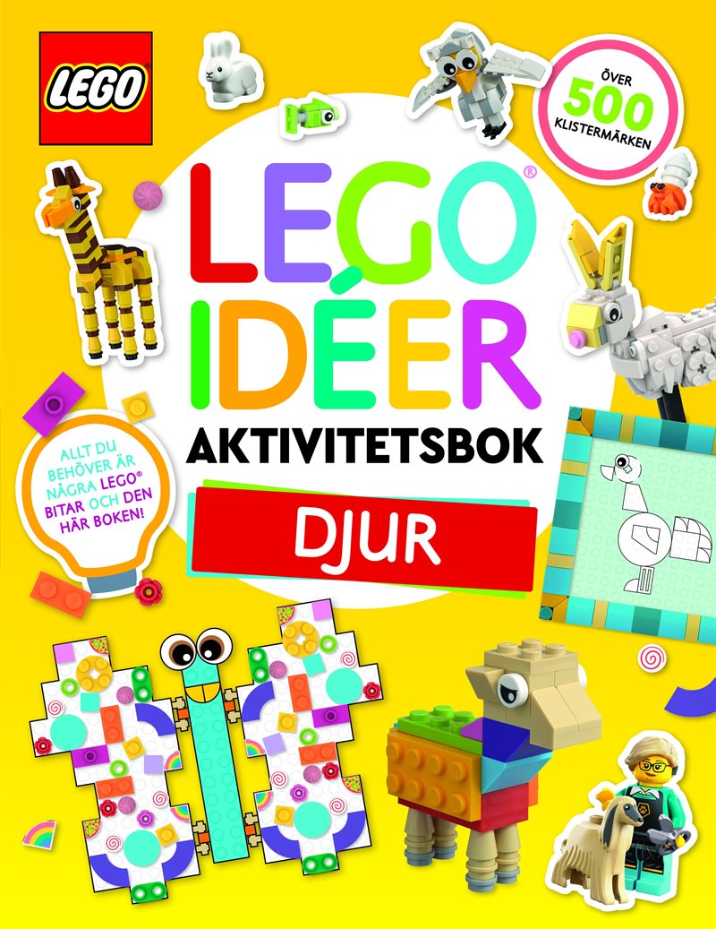 Lego idéer aktivitetsbok. Djur