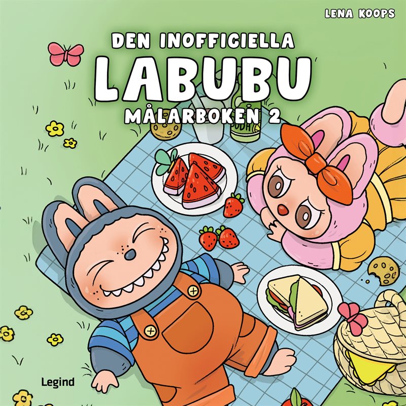 Den inofficiella Labubu-målarboken 2