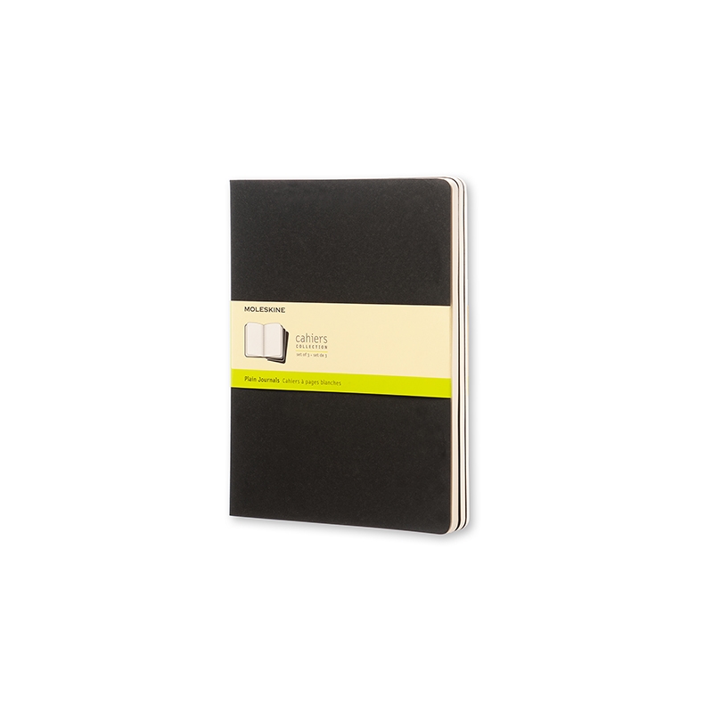 Cahier Journal P, XL, Black