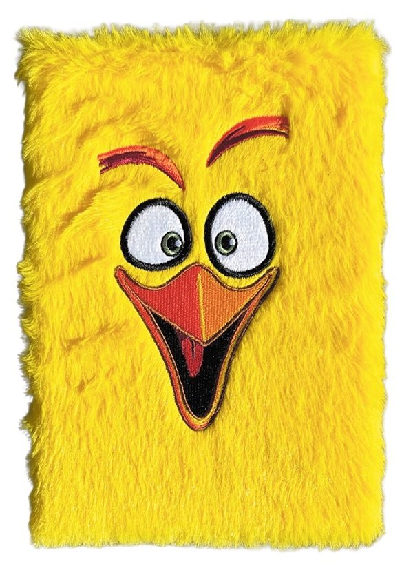 Angry Birds – Fluffig anteckningsbok stor Chuck
