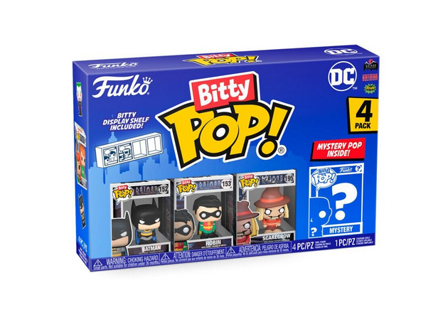 DC Bitty POP! Vinyl Figure 4-Pack Batman 2,5 cm