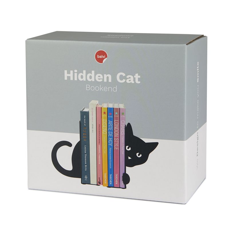 Bokstöd Hidden Cat