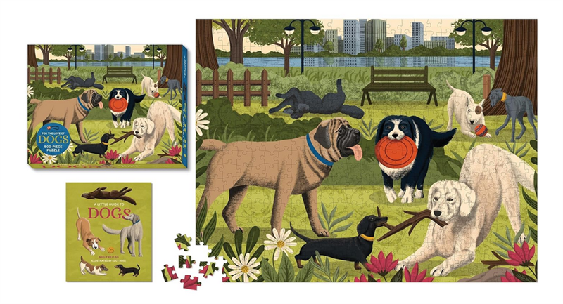 For the Love of Dogs 500 pcs puzzle