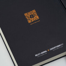 Anteckningsbok Leuchtturm1917 A5 120g Prickad Black