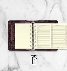 Filofax - Pocket Refill 2028 Årsplan