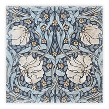 Matservetter 20p William Morris Pimpernel blå