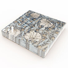 Matservetter 20p William Morris Pimpernel blå