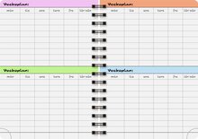 Familjekalender - Familjeplaneraren A5 FSC