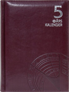 Kalender 2024 5-årsdagbok Bordeaux