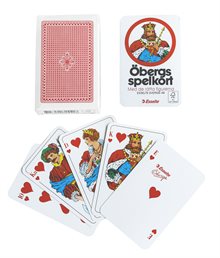 Spelkort Öbergs Poker FSC röd 