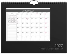 Väggkalender 2027  Elegant