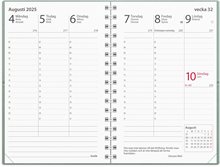 Kalender 2025 Prestige grönt konstläder Anzio